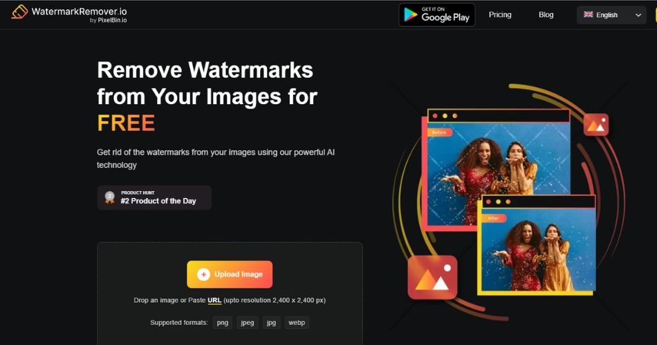 Image Watermark Remover Website watermarkremover.io