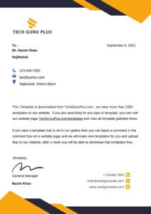 Free Letterhead Templates With Examples (.docx)