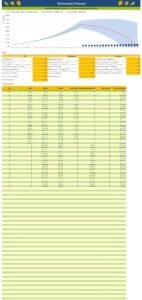 Retirement Planner Excel Format Download