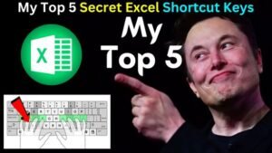 [TOP 5] Excel Secret & Hidden Shortcut Keys to Work Faster
