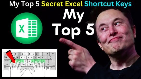 Excel hidden shortcut keys
