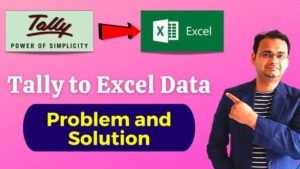 Tally to Excel Data Export Problem and Solution