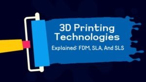 3D Printing Technologies Explained: FDM, SLA, and SLS
