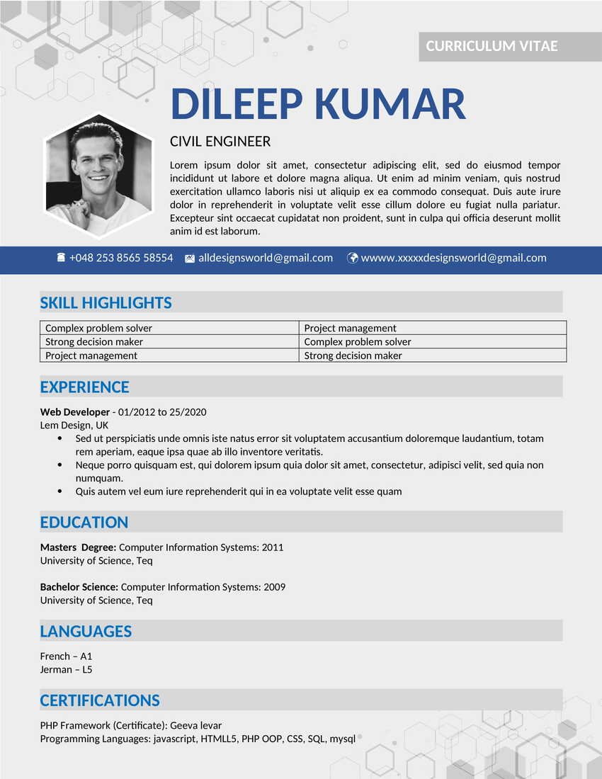 Resume-CV-Templates-Word-doc