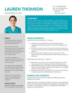 Simple Resume Format Word (.docx & .pdf)