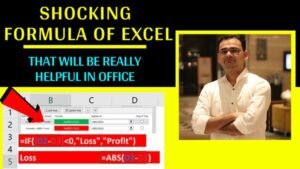 Profit & Loss Flip Automatically in Excel with IF and ABS Formula