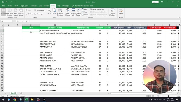 New Way to Enter Serial No. in your Data Automatically in Excel (if Row is Blank)