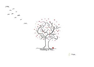 Tree sympathy card Template In Word (.Docx File Download)