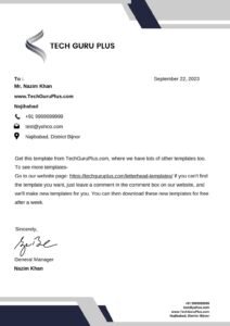 Free Letterhead Designs and Formats in MS Word
