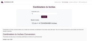 Converting Centimeters to Inches: A Simple Guide