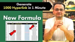 Hyperlink Formula in Excel with Example | Create Bulk Hyperlink in Excel