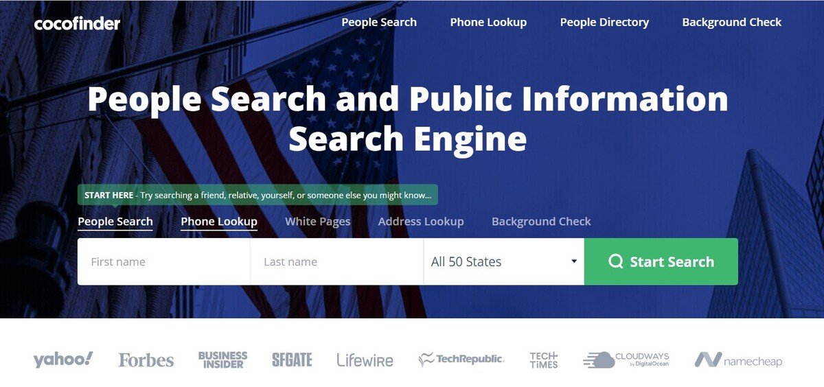 People Search and Public Records Access by CocoFinder