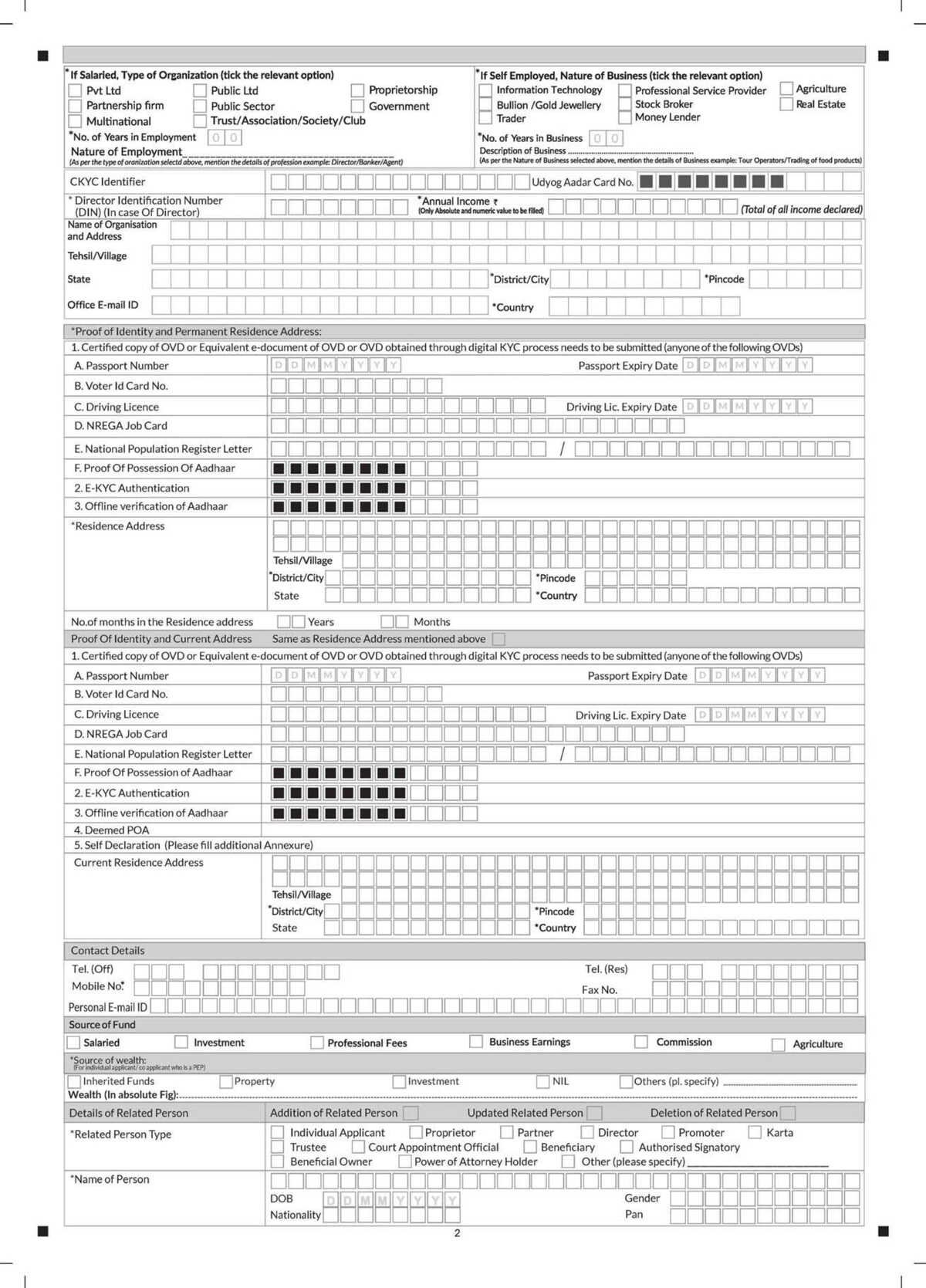 Axis Bank Farmer Equipments Application Form Download in PDF-02