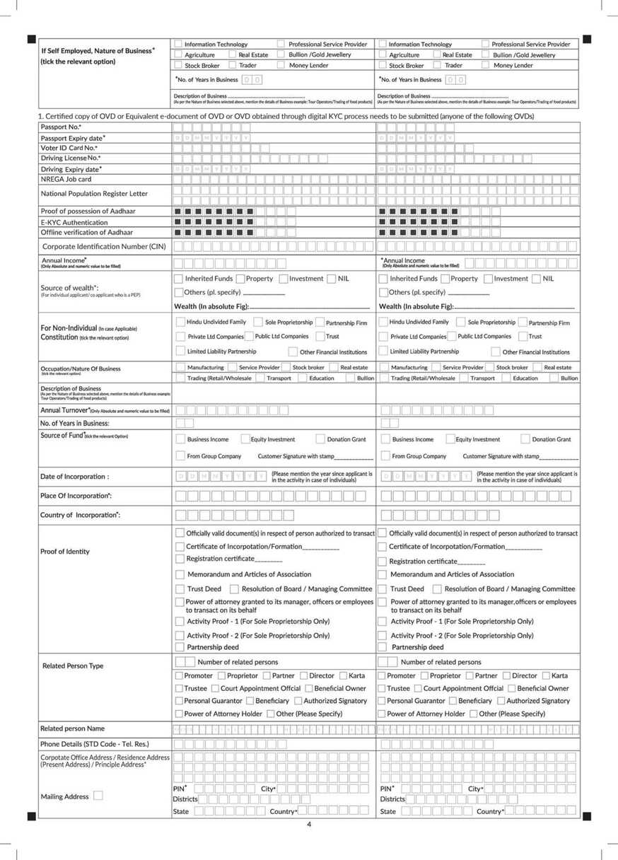 Axis Bank Securities Loan Application Form Download in PDF-04