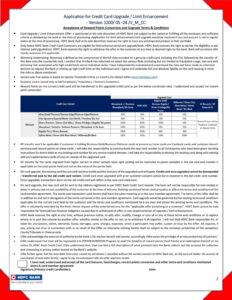 HDFC Bank Application Form for Credit Card Upgrade or Limit Enhancement ...
