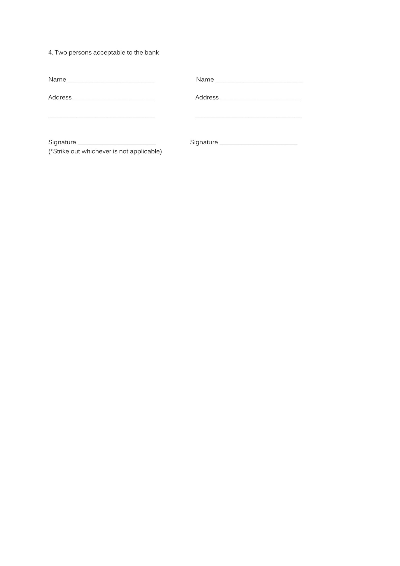 HDFC Bank Format of Claim Applicaton Form From To Be Obtained From Nominee-4