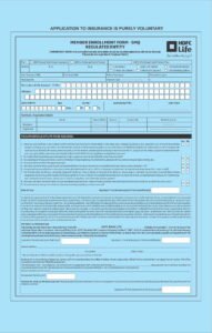HDFC Bank Gold Loan Application Form Download in PDF