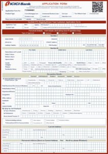 ICICI Bank Home Loan Application Form Download in PDF