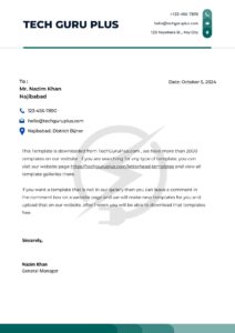 Electrical Company Letterhead 20 Templates Download in Word (.docx)