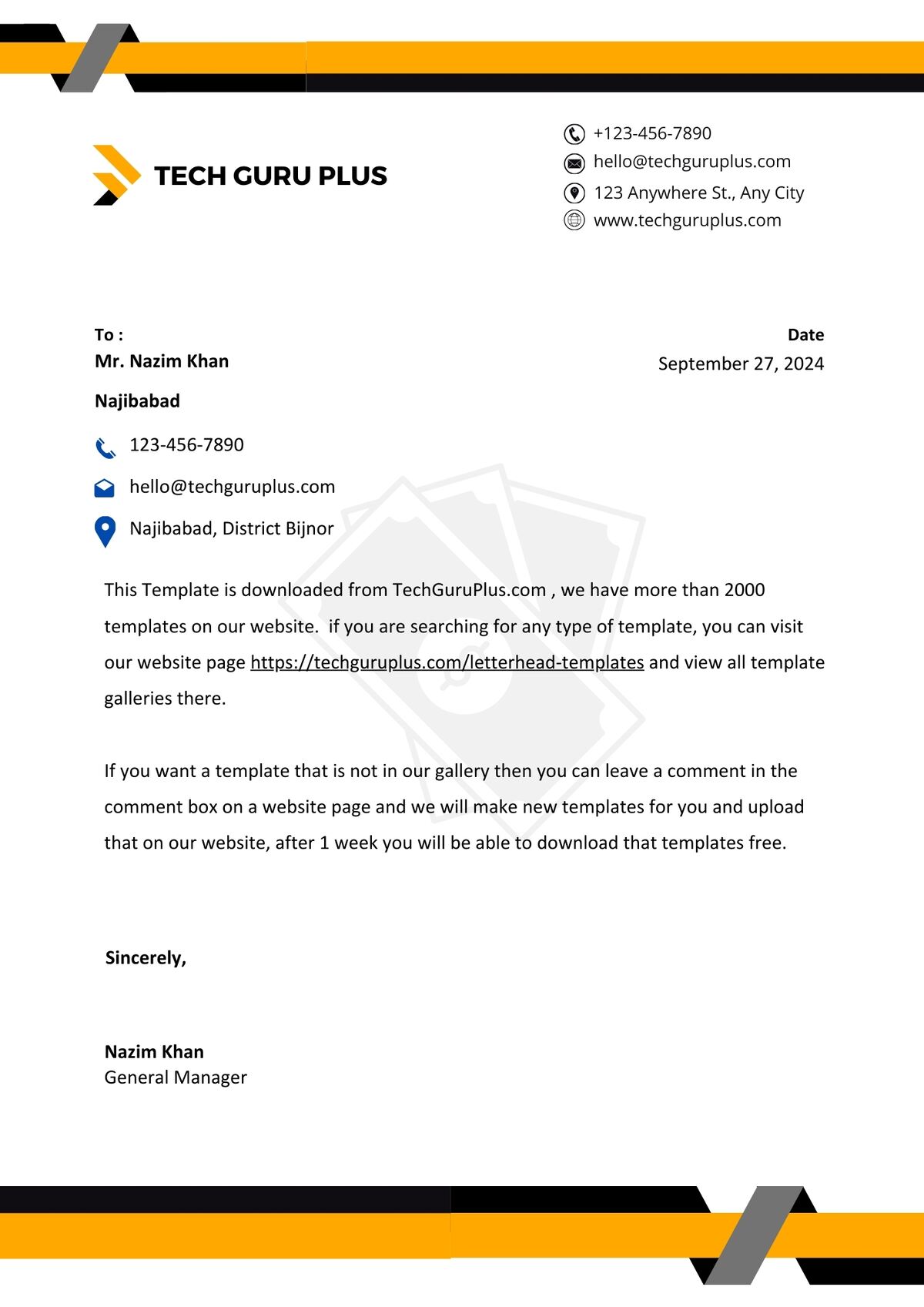 Financial Letterhead Templates Download in Word Format-18