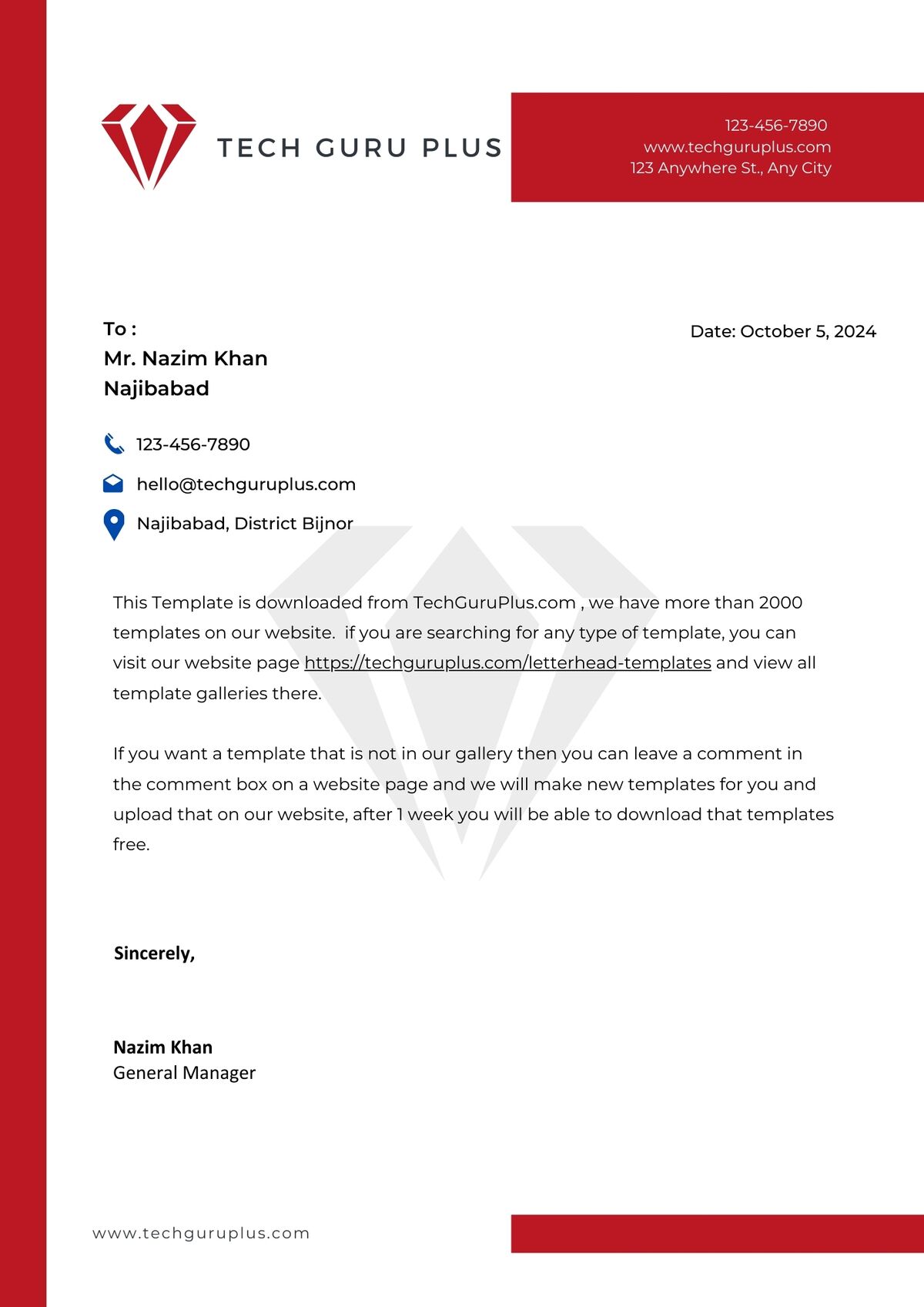 Jewellery Letterhead Template-4