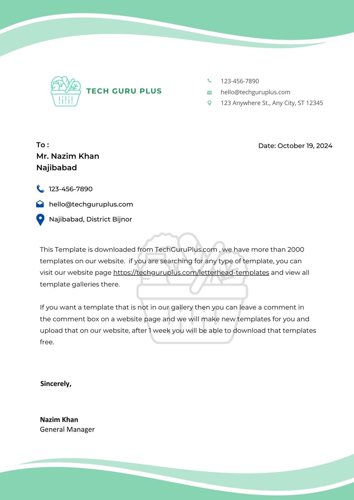 Kirana Store Letterhead Template-15