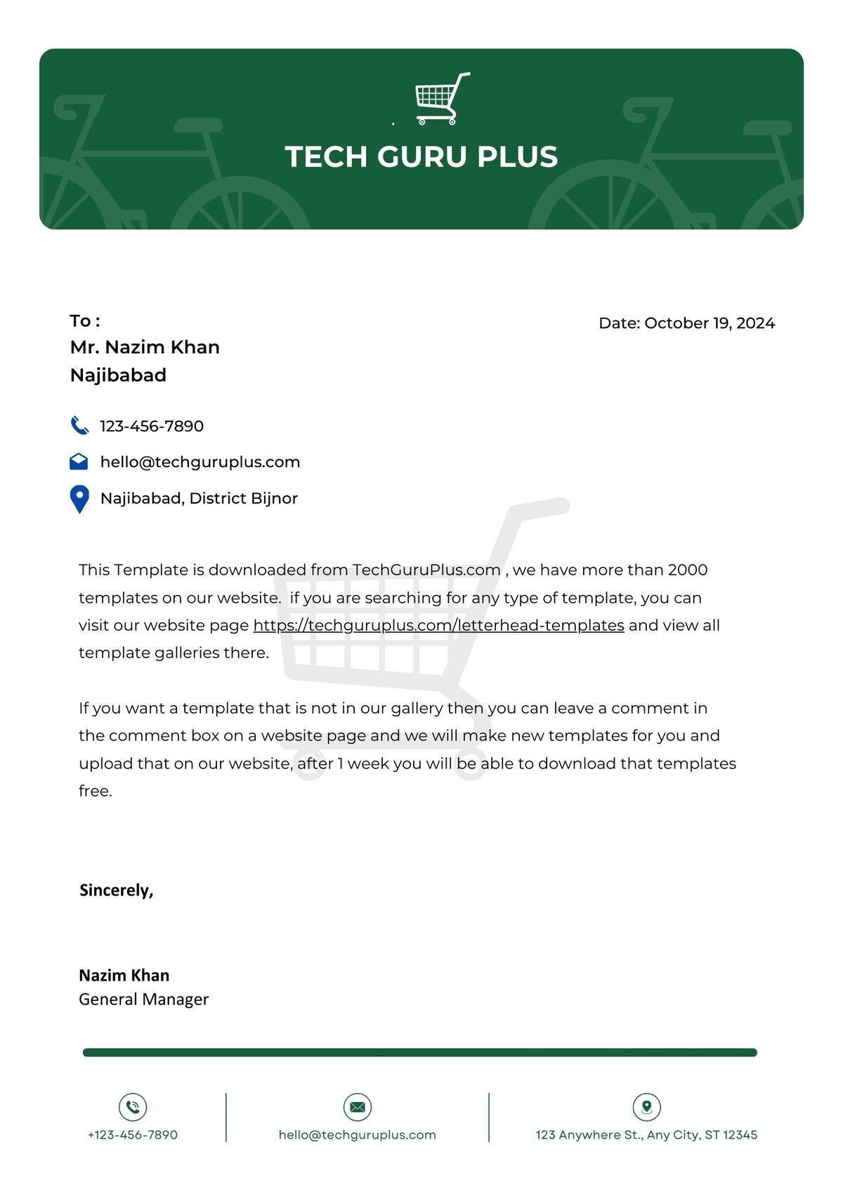 Kirana Store Letterhead Template-3