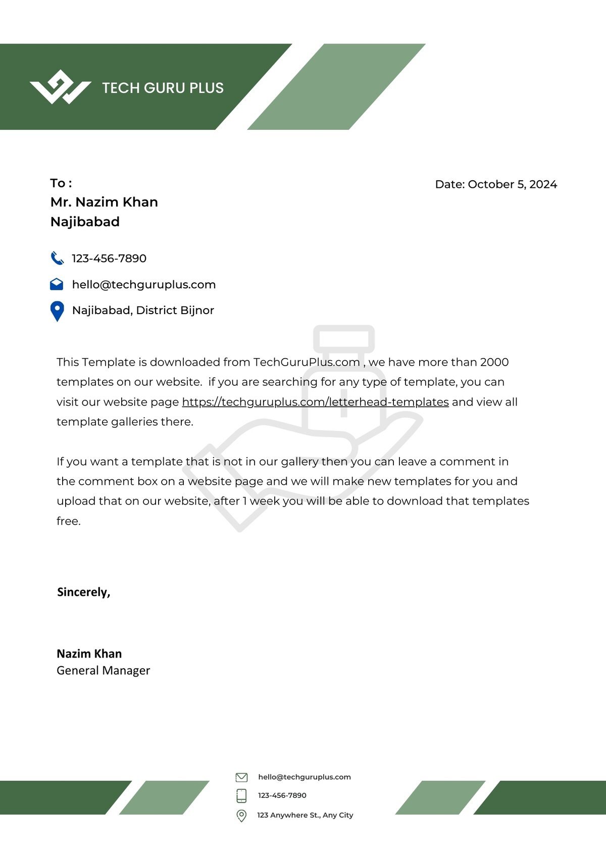 Pharmacy Letterhead Editable Resume Template Download in docx-17