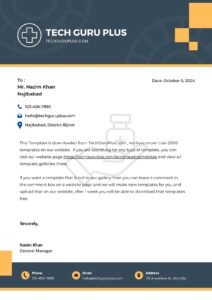 Hospital | Doctor | Pharmacy Letterhead 20 Templates Download in Word (.docx)