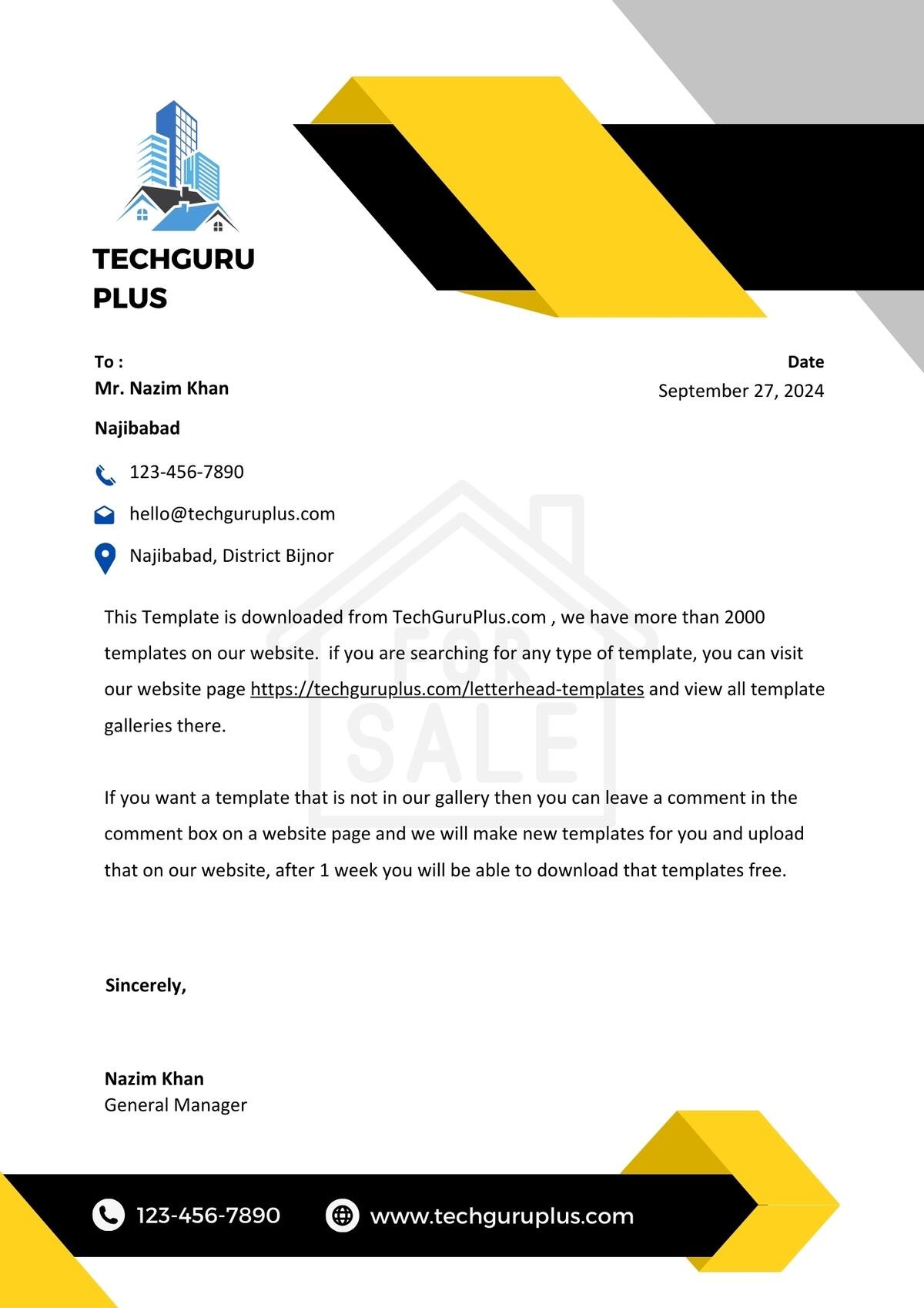 Real Estate Editable Resume Template Download in docx-12