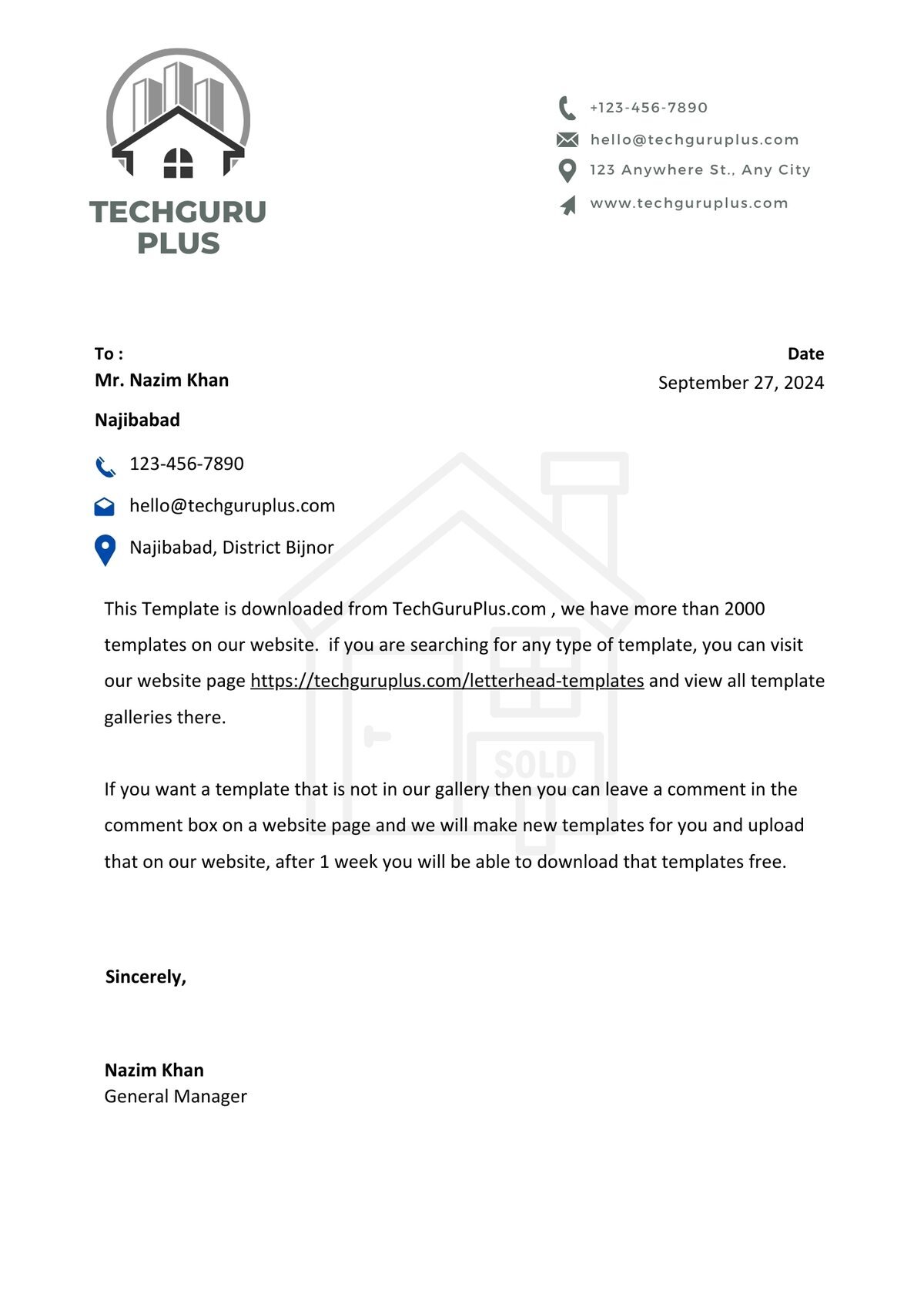 Real Estate Editable Resume Template Download in docx-17