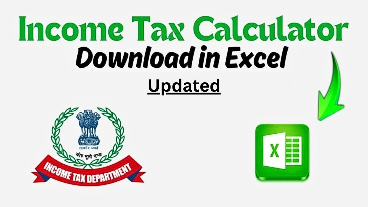 Income tax calculator in excel Latest download