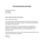 Banking Job Resume Cover Letter (5 Templates) Download in Word (.docx)