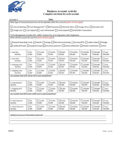 ANB American National Bank - Business Account Activity Form in PDF