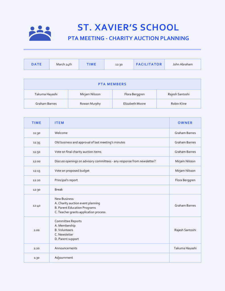 Board Meeting Minutes Agenda Templates Download in Word ( docx) Board Meeting Minutes Agenda Templates Download in Word ( docx)