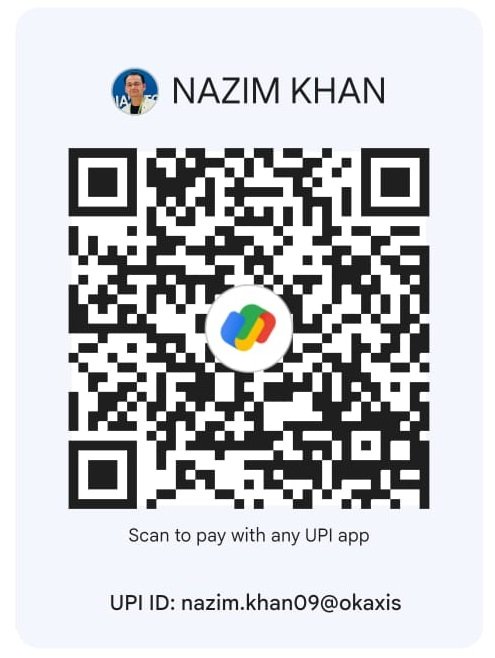 Nazim Khan QR