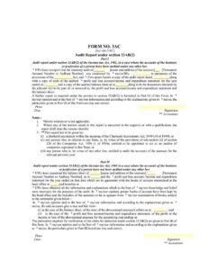 Income Tax Form No. 3AC Download Audit report under section 33AB(2)