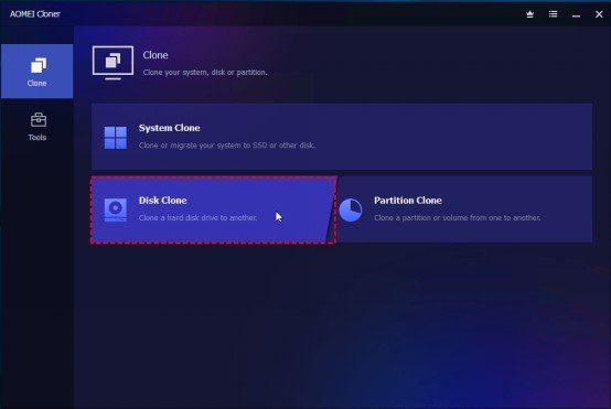 AOMEI Cloner