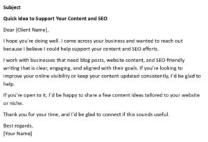 Cold Email for Clients (USA Sales Format + 5 Templates)
