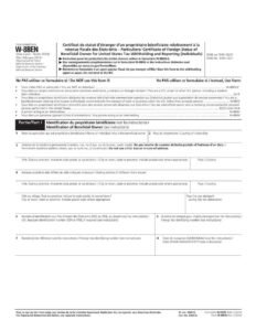 Scotia Bank Form - W-8BEN For Individuals claiming a Non-U.S. status PDF Download