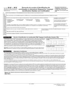 Scotia Bank Form - W-9 For Individuals and Entities claiming a U.S. status PDF Download