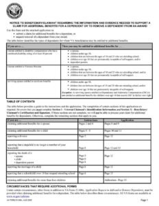 VA Form 21-686c PDF Download – Dependents Declaration