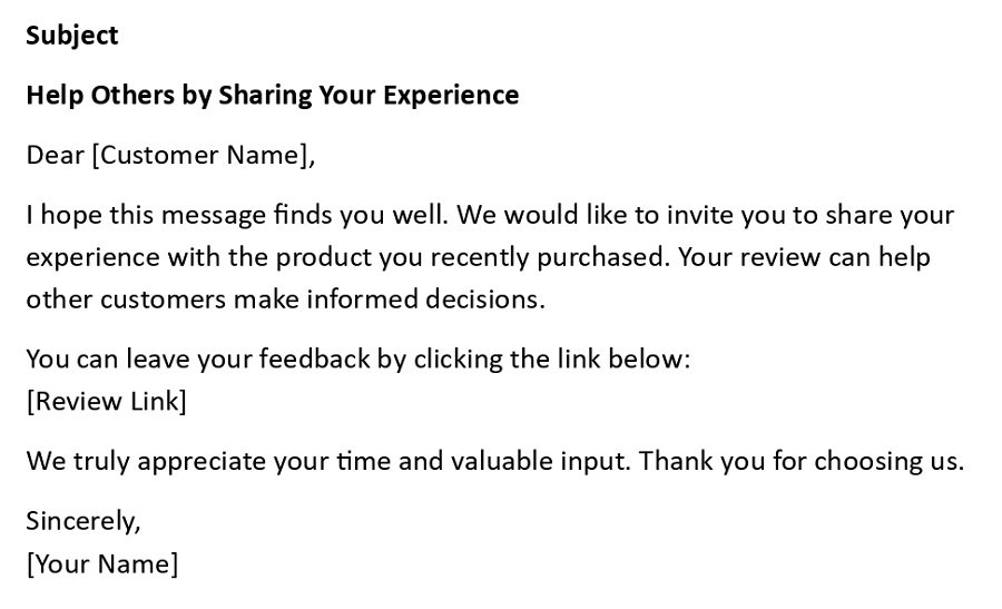 Help Others by Sharing Your Experience