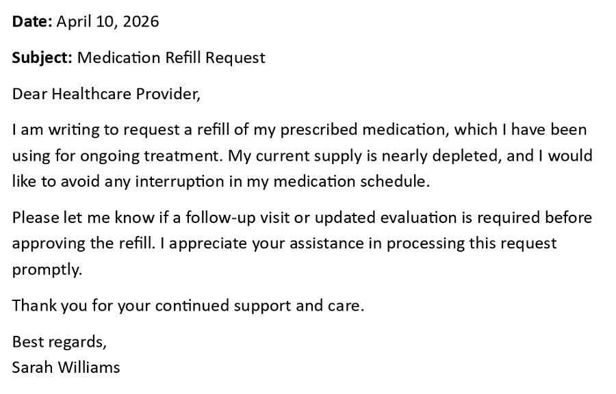 Medication Refill Request