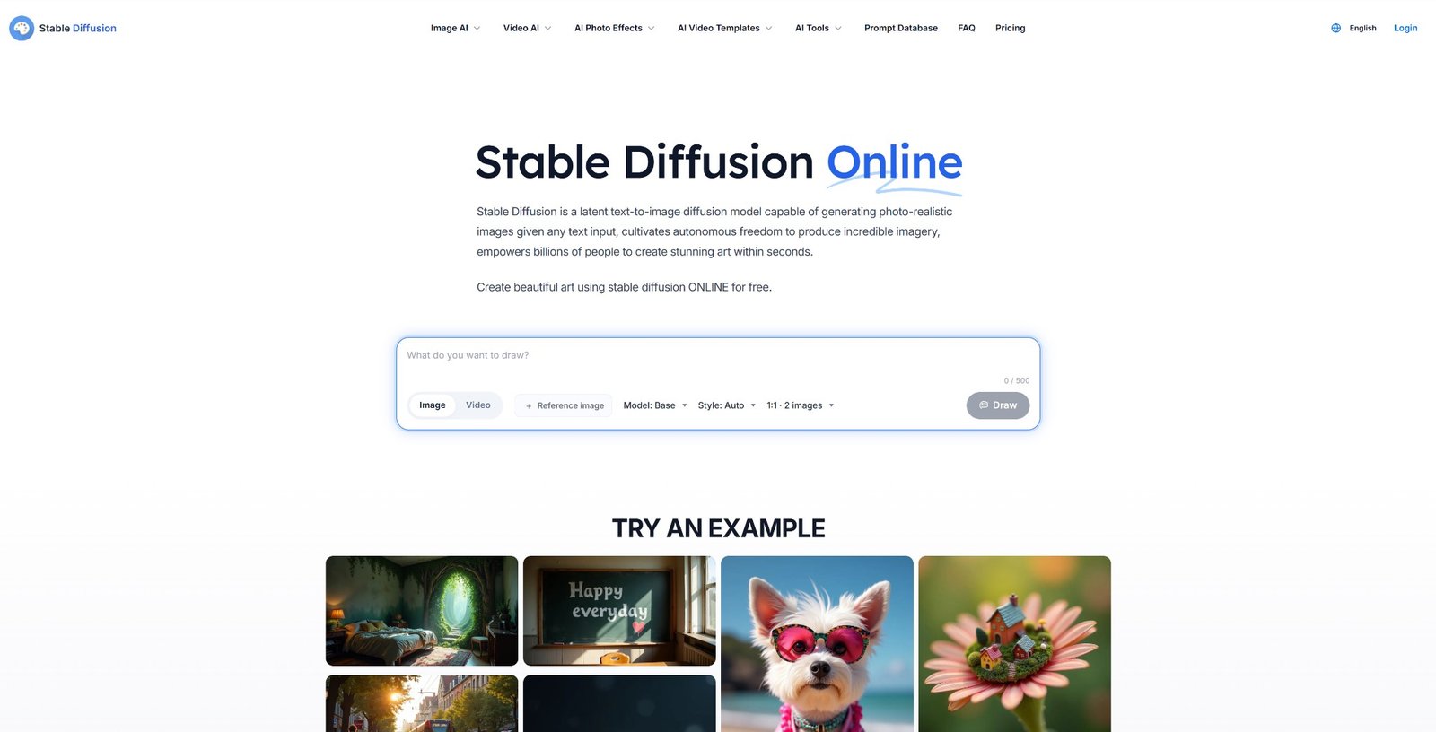 Stable Diffusion AI Tool