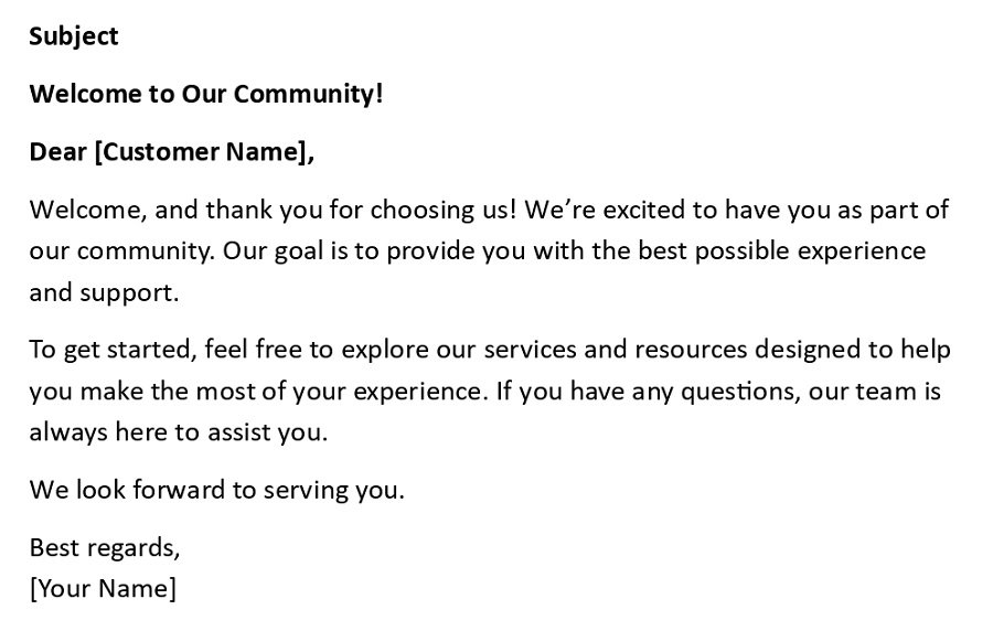 Welcome to Our Community!