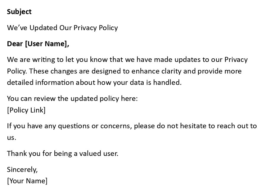 We’ve Updated Our Privacy Policy