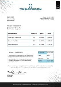 Download Quotation Format in Word for Free CV