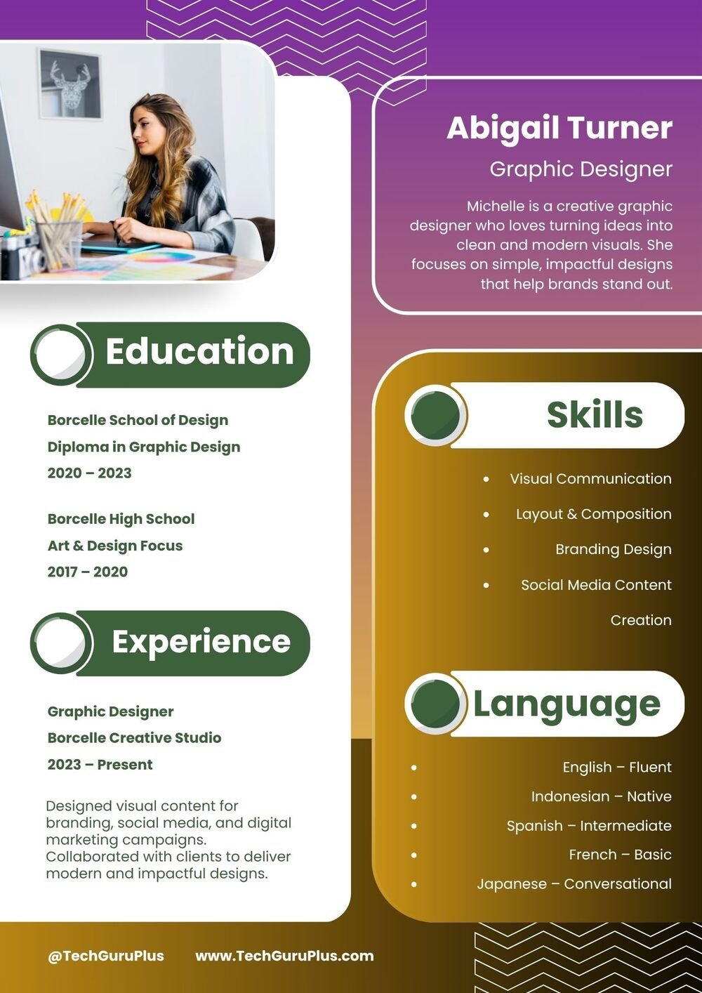 Resume CV Template for Fresh Graduates and Entry Level Jobs Word