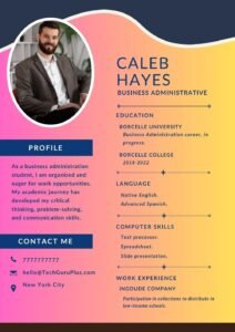 Resume/CV Template for Interior Designers and Decorators Word